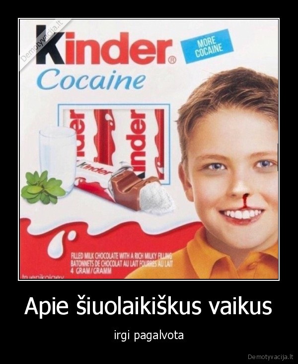 kinder,cocaine