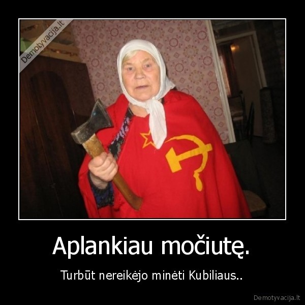 kubilius, kirvis