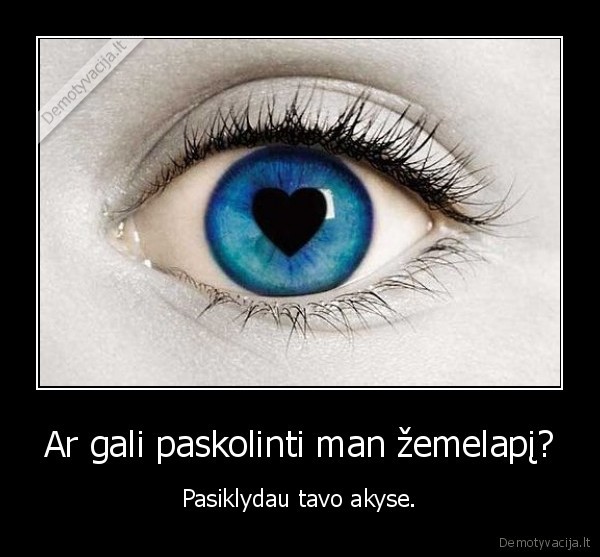 Ar gali paskolinti man žemelapį?