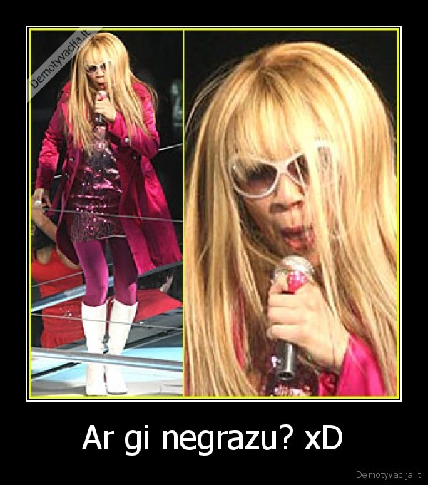 Ar gi negrazu? xD