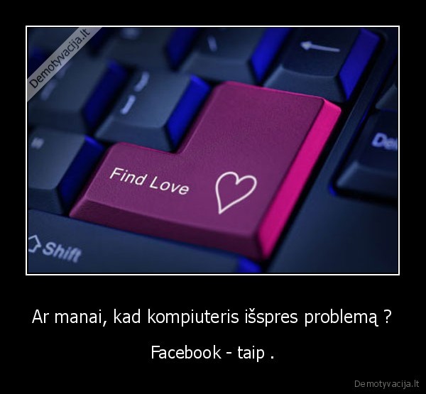 Ar manai, kad kompiuteris išspres problemą ?
