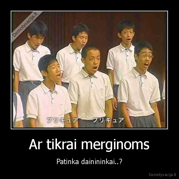 Ar tikrai merginoms
