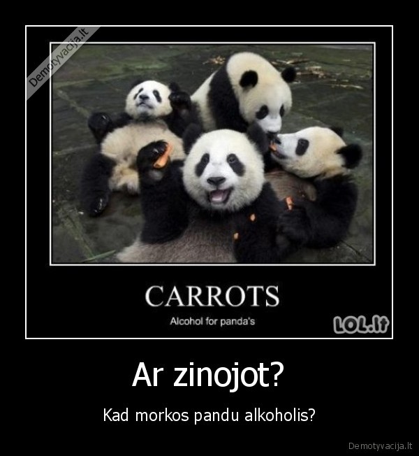 Ar zinojot?