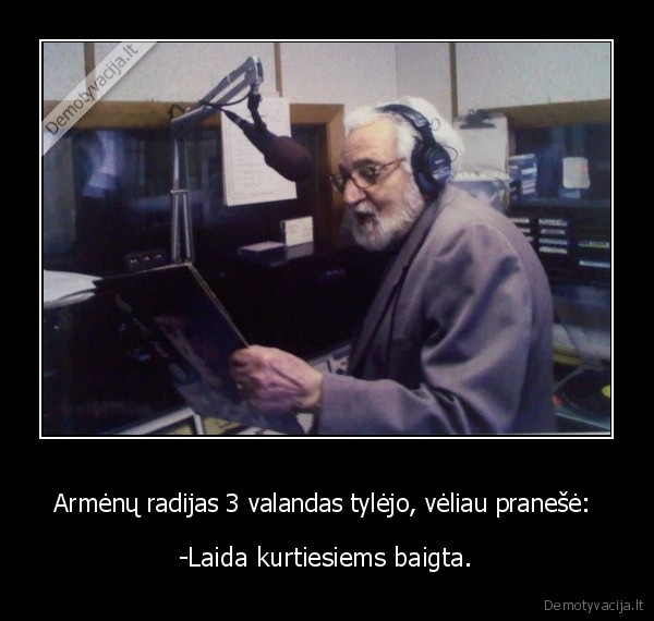 radijas,armenai,kurtieji