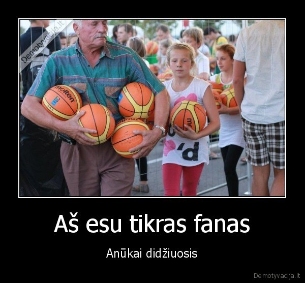 Aš esu tikras fanas
