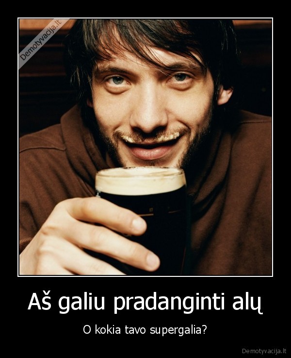 super, zmogus,alaus, gerimas