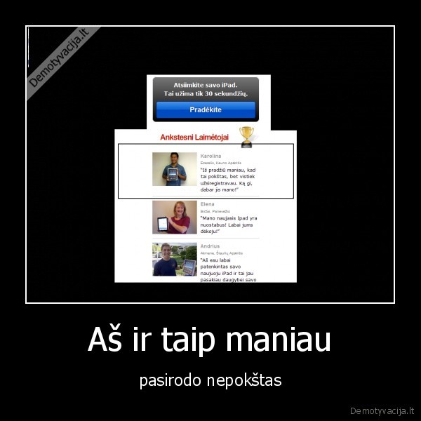 Aš ir taip maniau