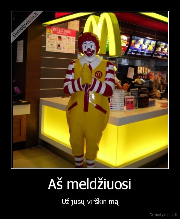 Aš meldžiuosi