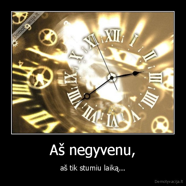Aš negyvenu,