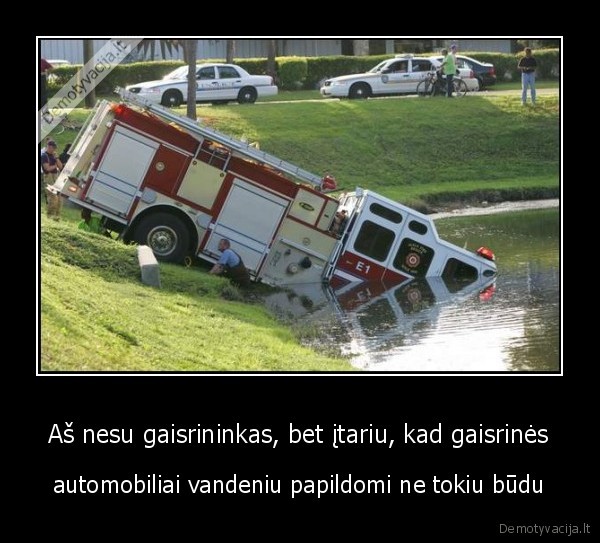 vanduo,gaisrine