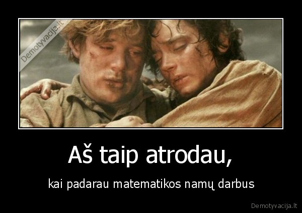 Aš taip atrodau,