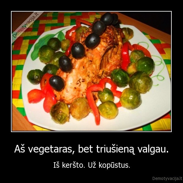 triusis,triusiena,kopustas,vegetaras,green