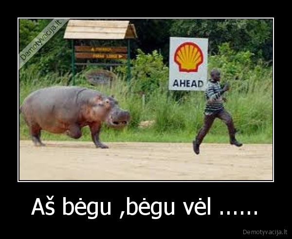 Aš bėgu ,bėgu vėl ......