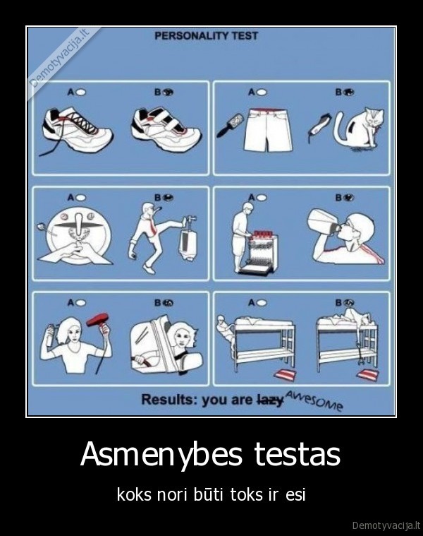 Asmenybes testas