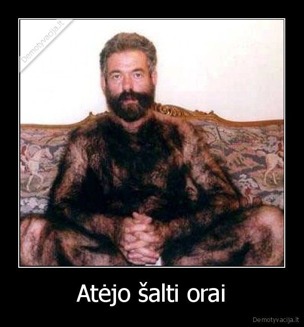 Atėjo šalti orai