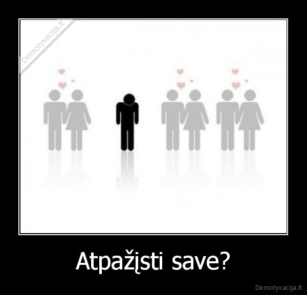 Atpažįsti save?