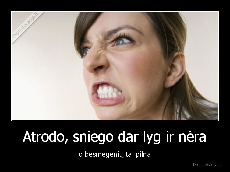 besmegeniai,sniegas