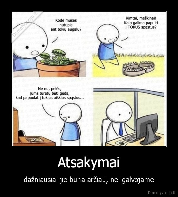 Atsakymai