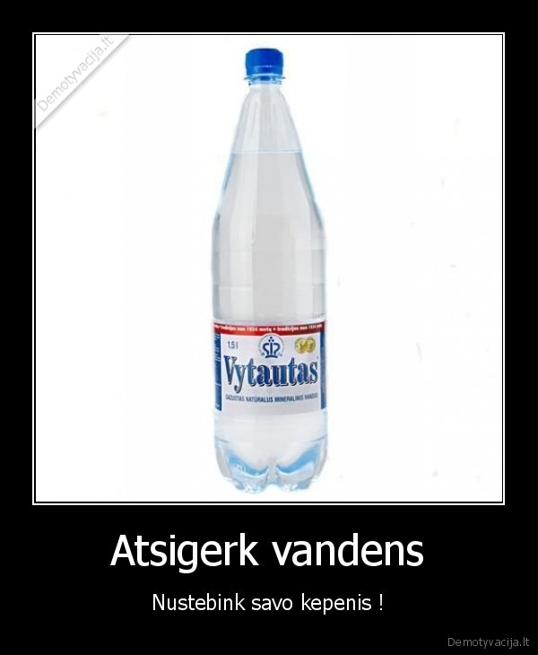 Atsigerk vandens