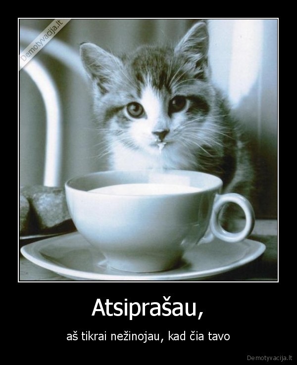 Atsiprašau,