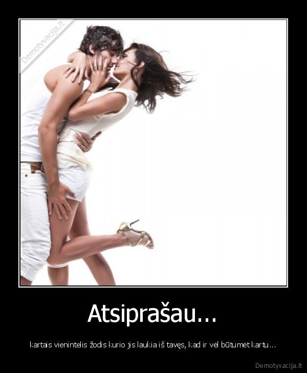 atsiprasau