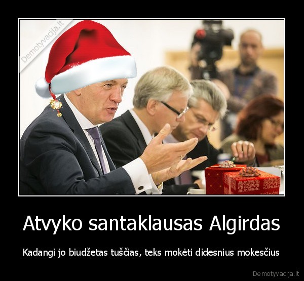 santaklausas,maisas,mokesciai,lietuva,biudzetas,vyriausybe
