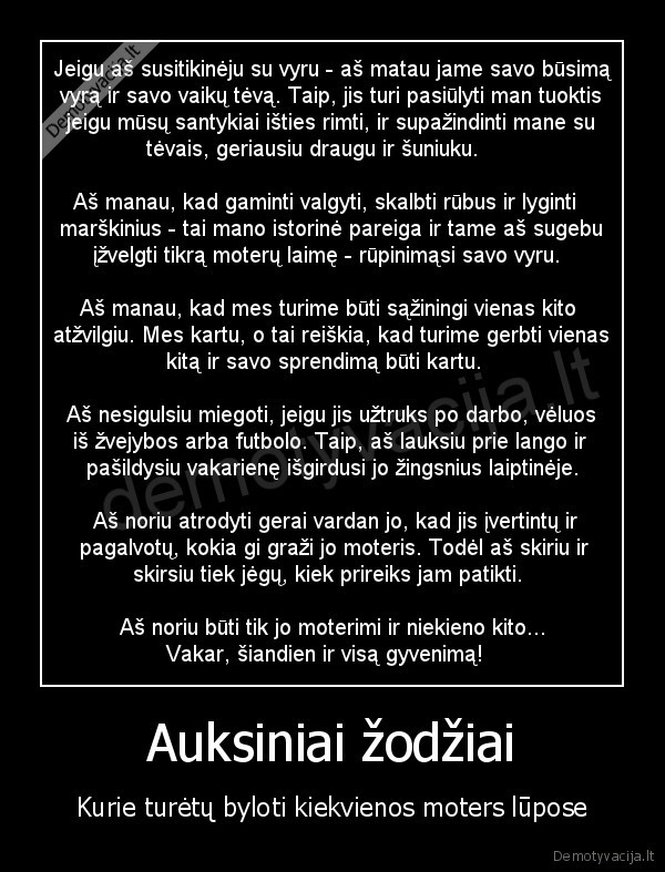Auksiniai žodžiai