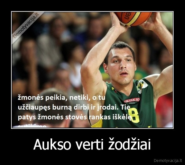 Aukso verti žodžiai