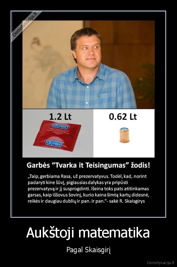 prezervatyvai,rolandas, skaisgirys,tvarka, ir, teisingumas
