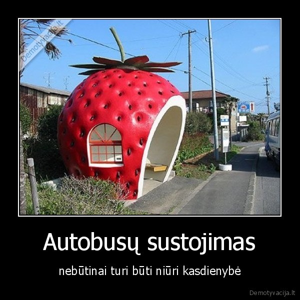 Autobusų sustojimas
