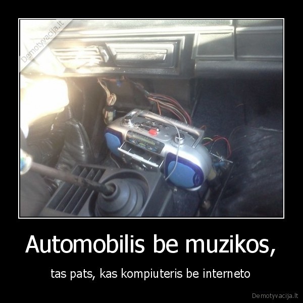 muzika,automobilis