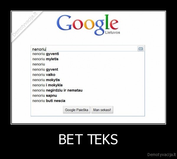 nenoriu,gyventi,mokytis