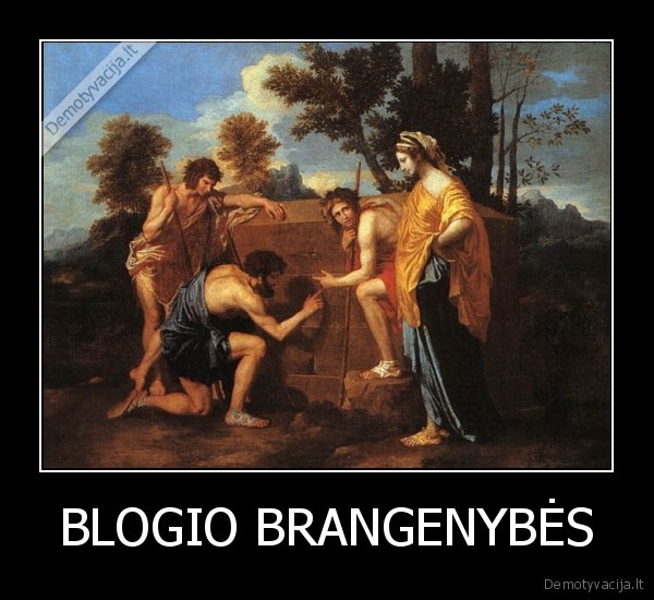 BLOGIO BRANGENYBĖS