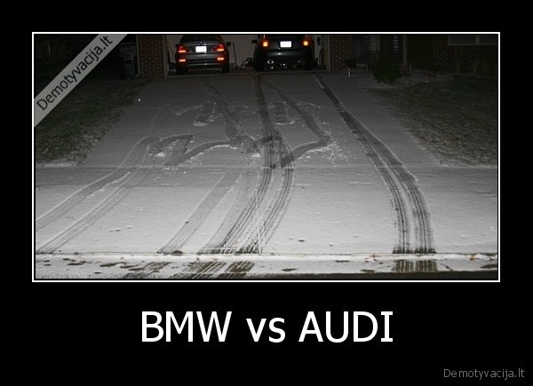 bmw,audi,sniegas