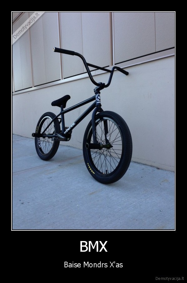 bmx, dviraciai