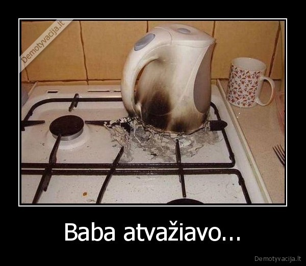 Baba atvažiavo...
