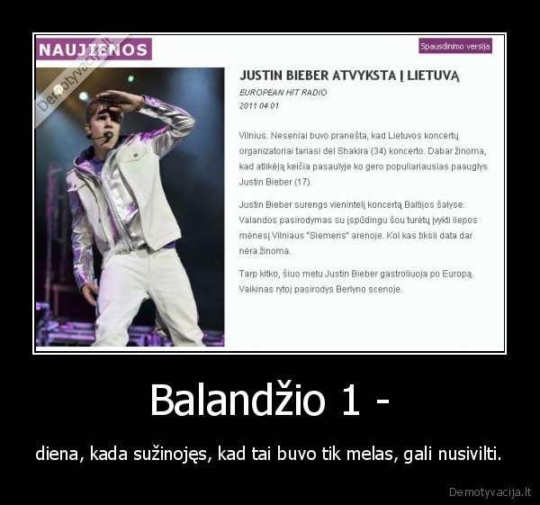 Balandžio 1 -