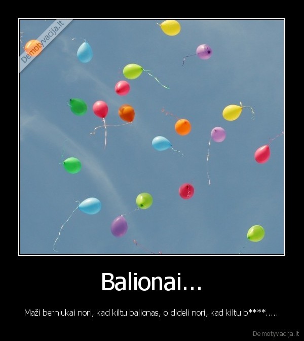 Balionai...