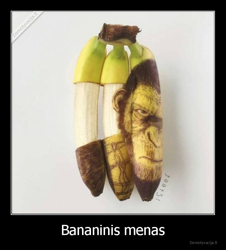 menas,bananas,bezdzione