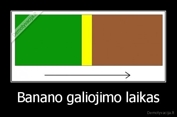 Banano galiojimo laikas