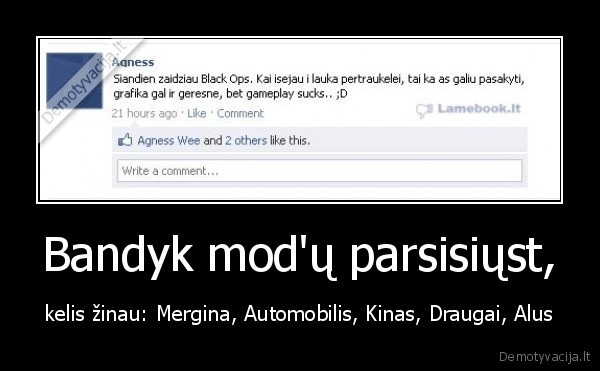 modu, ieskokite, facebooke