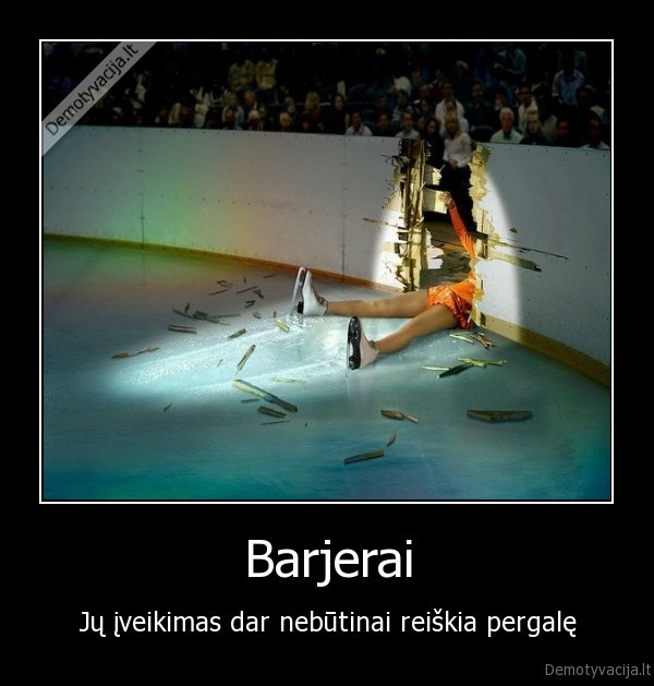 kliutys,pergale,sekme