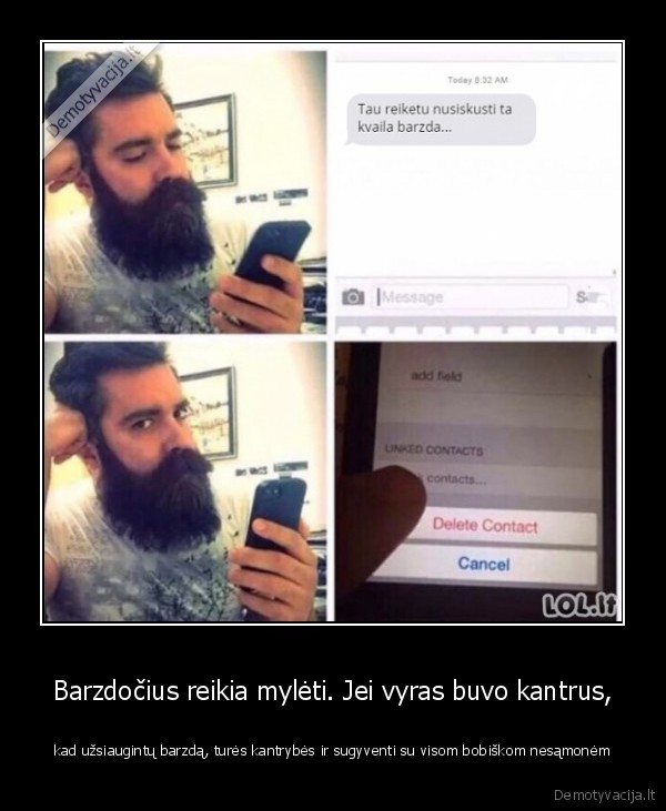 vyras, su, barzda,ilga, barzda,didele, barzda