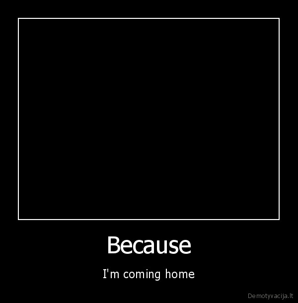 Because