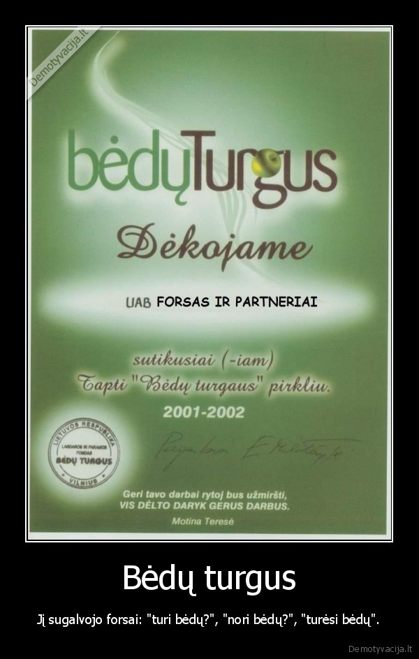 forsai,bedos,turgus