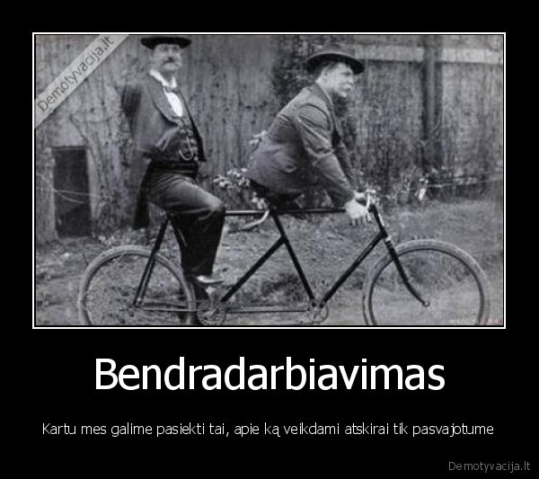 bendradarbiavimas