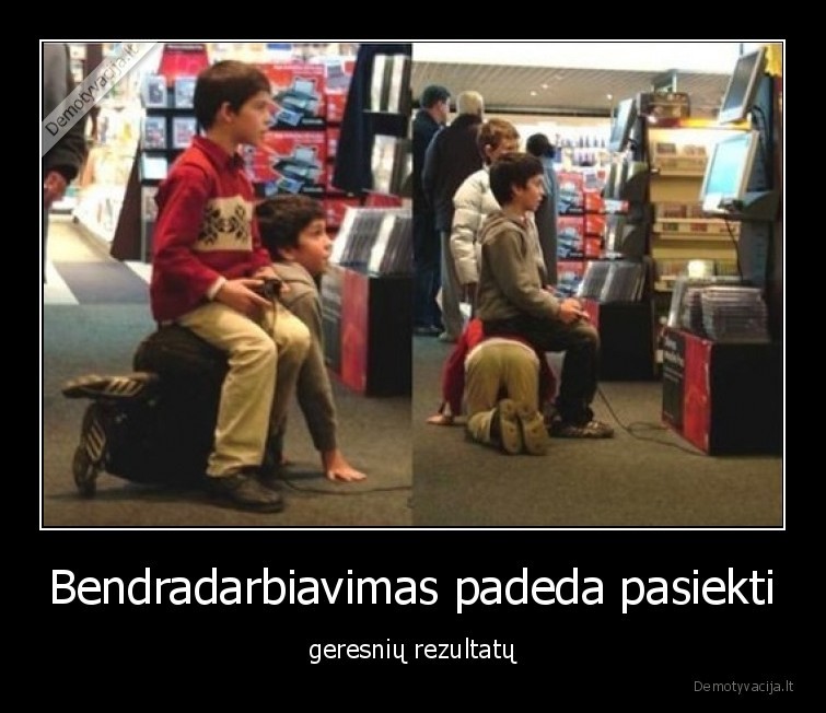 bendradarbiavimas,rezultatai,geresni