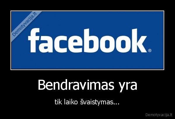 Bendravimas yra