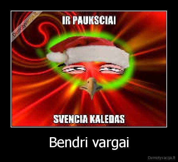 Bendri vargai