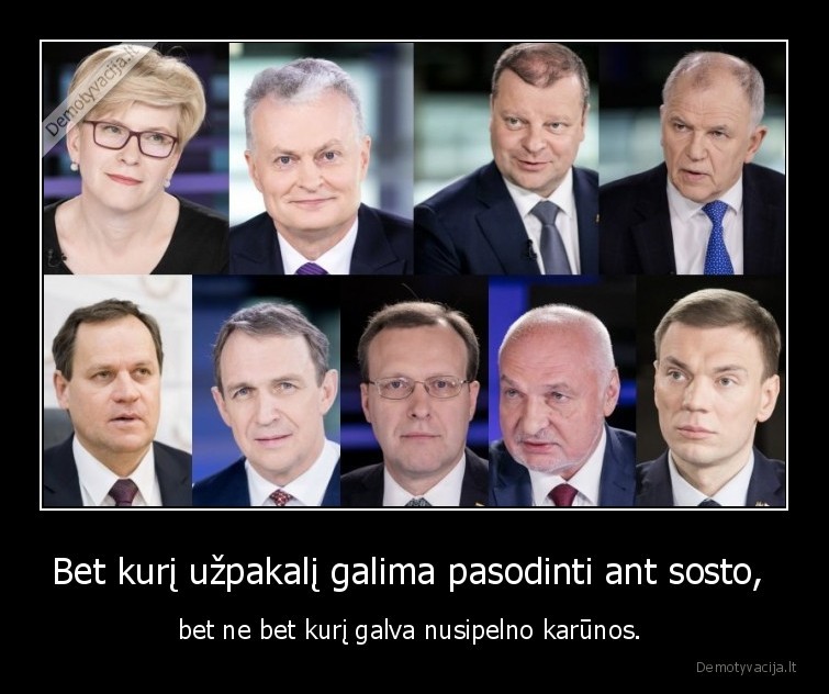 prezidentas,rinkimai,kandidatai